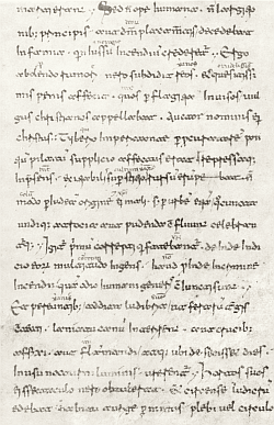 manuscrito - Annales de Tacito