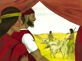 Séfora y Moisés