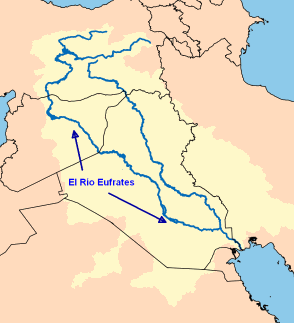 El Río Eufrates